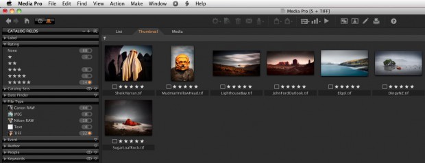 Phase One Media Pro - Organisieren und Suchen (Bild: Phase One)